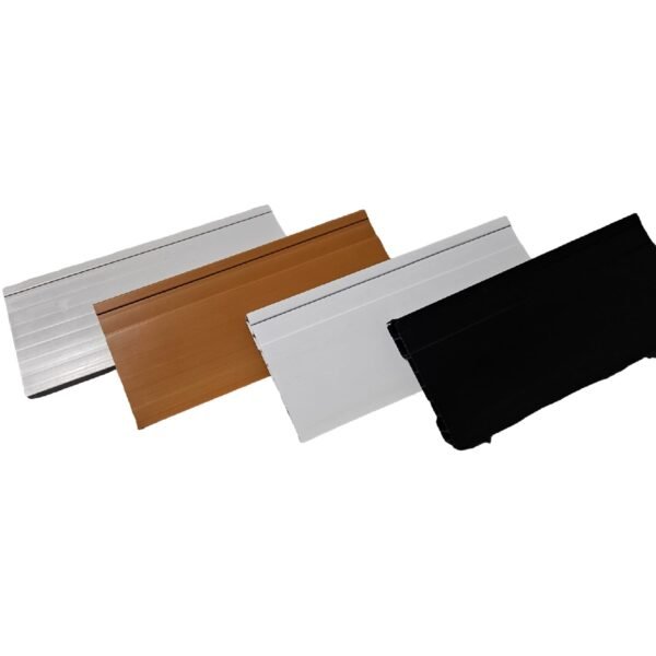 Zocalo Pvc Recto varios colores x2,40mts de largo