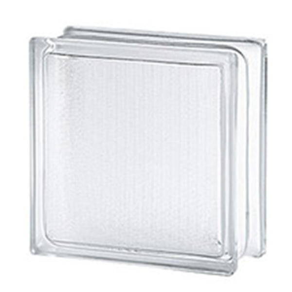 Ladrillo de vidrio 19x19x8cm modelo Artic