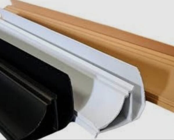 Perfil Perimetral para terminacion de machimbre de pvc modelo Moldura x3mts
