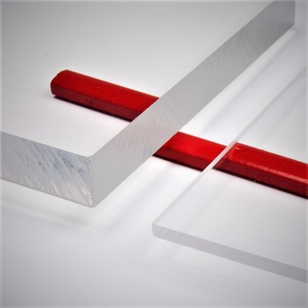 Placa Policarbonato Compacto 1mm cristal 122x244cm