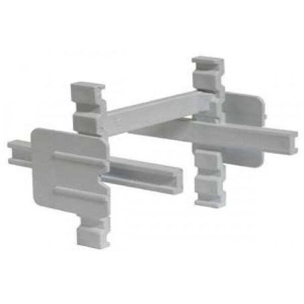 Separador plastico para Ladrillo de Vidrio junta 1cm